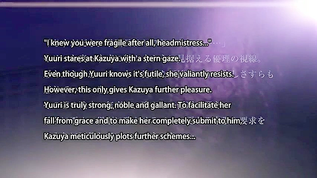 Bitch Teacher 4 ep4 - Busty anime teacher gives a handjob in the back of classroom