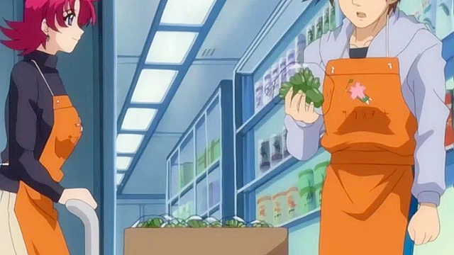 Wife with Wife 1 - Pervy store manager fucks his busty anime lactating employee