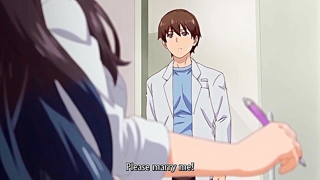 My Doctor Girlfriend - Busty female doctor gives hentai fuck after naughty exam