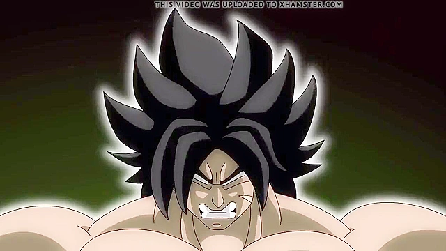 Broly gives Cheri the legendary super saiyan deep dicking