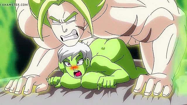 Broly gives Cheri the legendary super saiyan deep dicking