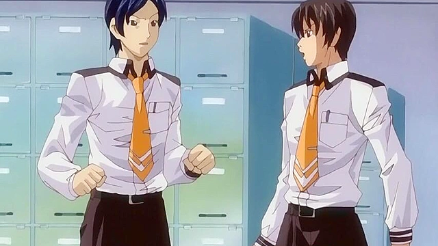 Cleavage 2 - Hot hentai schoolgirl with huge tits fucks her brother in schoolgirl uniform