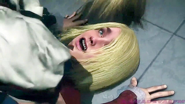 Batman Porn Asylum 4 - Supergirl takes Harley Quinn's futa cock deep in her mouth