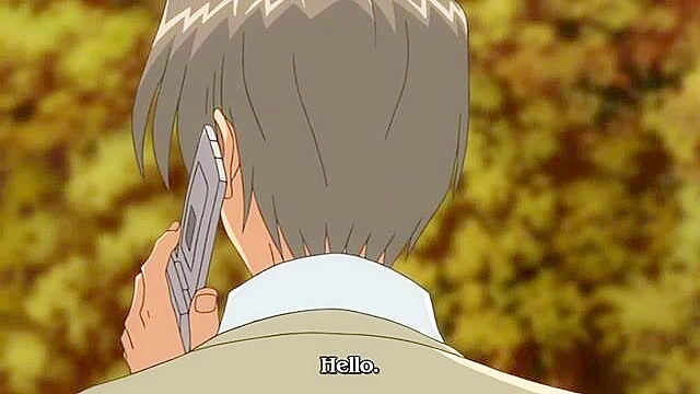 House of Five Lusts 2 - Busty hentai sister is tied up, blindfolded and pisses outdoors