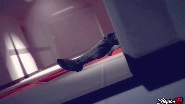 Big dicked scary monsters ram 3D Samus Aran in her dirty asshole