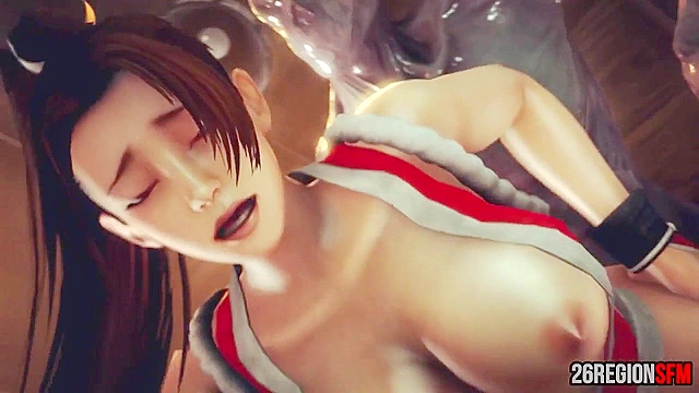 Big dicked scary monsters ram 3D Samus Aran in her dirty asshole