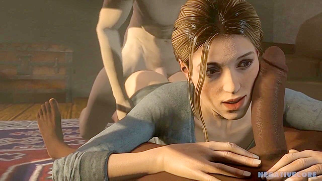 Lara Croft takes meaty monster cocks and bdsm hardcore sex in compilation