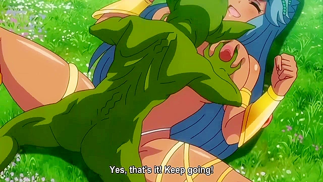 Erotic Semen Extraction Tales of Colette the Alcumist 2 - Busty girl fucked by demon