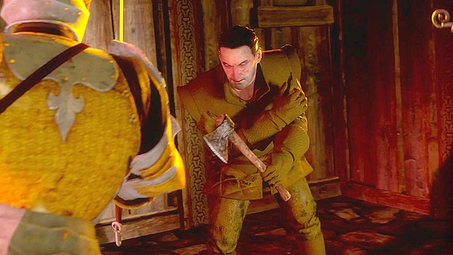 Soul Calibur: Sophitia - Hideous monster slams giant dick into blonde Sophitia