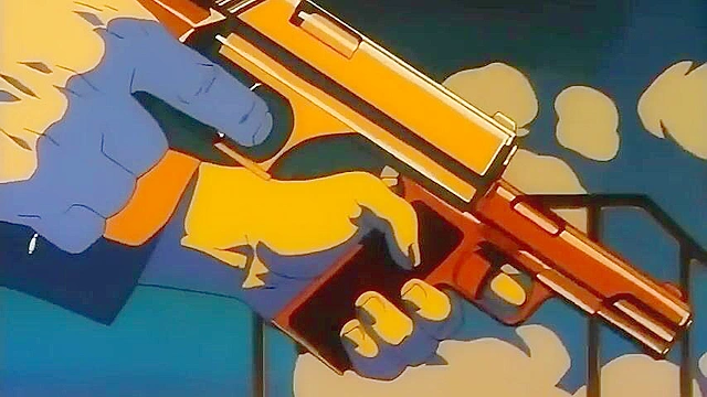 Mezzo Forte 2 - Short haired hentai girl gets her pussy and asshole double penetrated