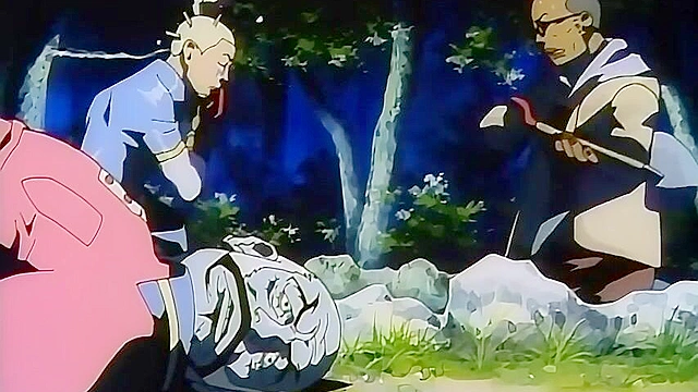 Mezzo Forte 2 - Short haired hentai girl gets her pussy and asshole double penetrated