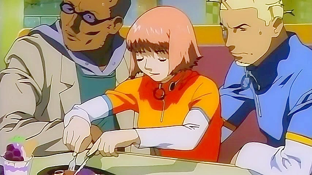 Mezzo Forte 2 - Short haired hentai girl gets her pussy and asshole double penetrated