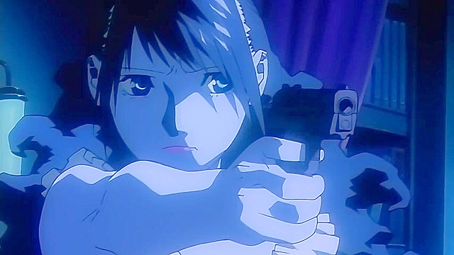 Mezzo Forte 2 - Short haired hentai girl gets her pussy and asshole double penetrated