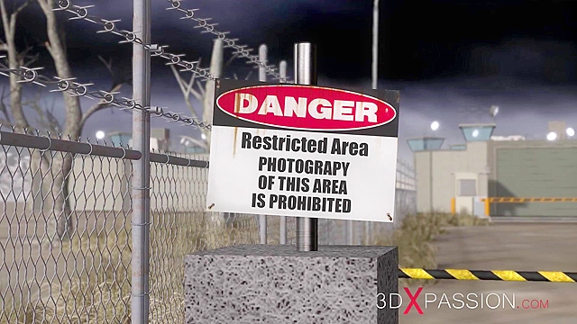 Super 3D BDSM. Big black cock for sexy punk girl in cuffs in the prison