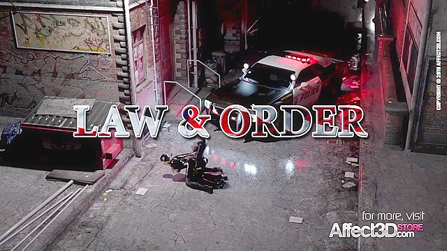 Big tits cat burglar gets futanari big cock public sex punishment