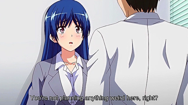 Boundary of Depravity 2 - Hentai teacher gives a blowjob to student in bathroom