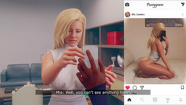 Blonde secretary Swallows Her Boss's BBC Cum