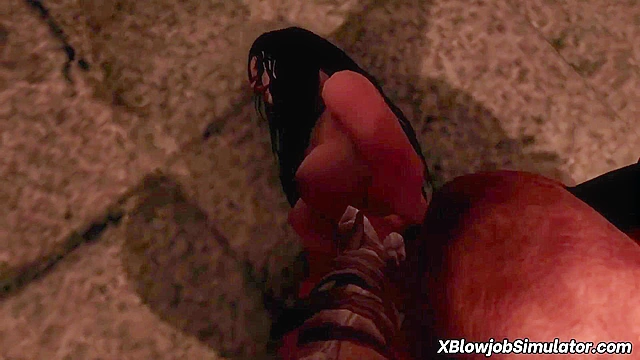 Triss Merigold gets fucked rough by a big troll monster