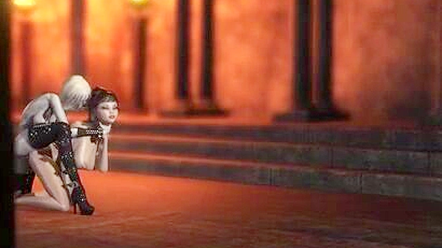 3d dickgirl demon fucks a sexy teen girl in the dark