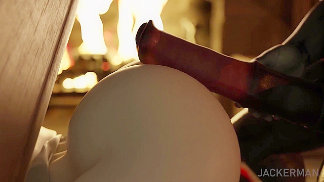 Dinner at Castle Dimitrescu - Busty mature vampire fucks Minotaur