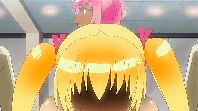 Futa Club 2 ep2 - Futa girls are trapped in sex devices and fuck with big dicks