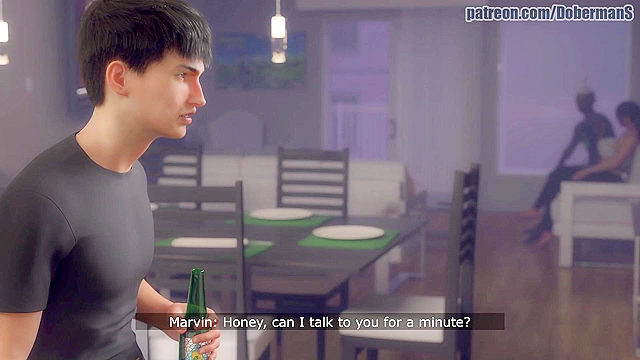 Interracial 3D Cheating Porn - Busty slut loves BBC throatpie and creampie