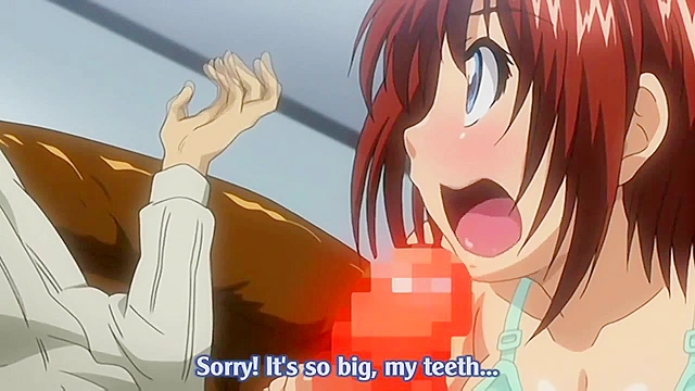 Pervy anime guy who likes swimsuits fucks two big assed teens