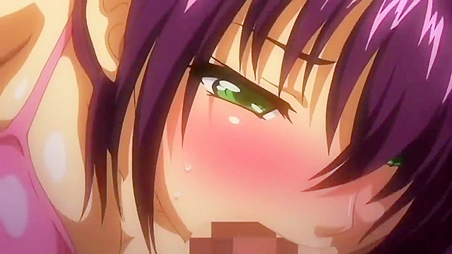 Pervy anime guy who likes swimsuits fucks two big assed teens