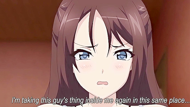 Kanojo ga Yatsu ni Dakareta Hi 2 - Cheating wife swallows cum under desk