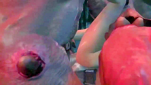 The Borders of the Tomb Raider (complete) - Lara Croft gets impaled by huge troll cocks