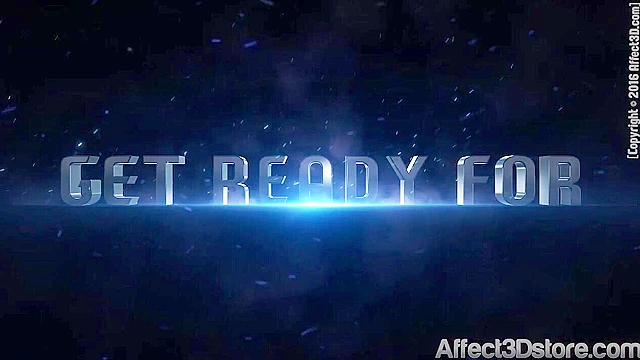 Futanari admires the size of her big giant cock and is showing it off