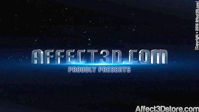 Futanari admires the size of her big giant cock and is showing it off