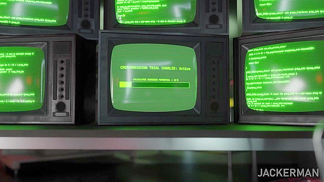 Soviet Seduction - Busty soviet spy is fucked by big dick lizard man