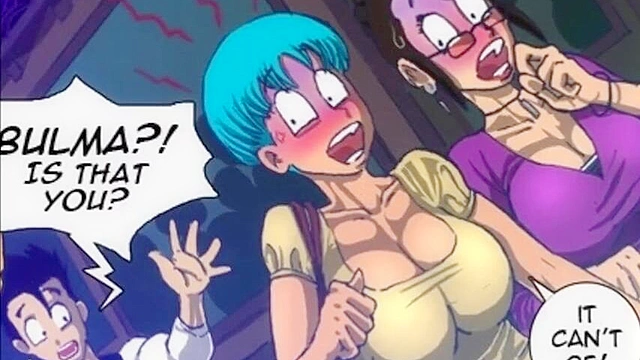 Dragon Balls Z: Mothers Playground 2 - Chi-chi wakes up Gohan with a boobjob