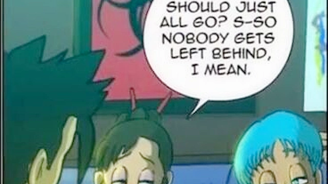 Dragon Balls Z: Mothers Playground 2 - Chi-chi wakes up Gohan with a boobjob