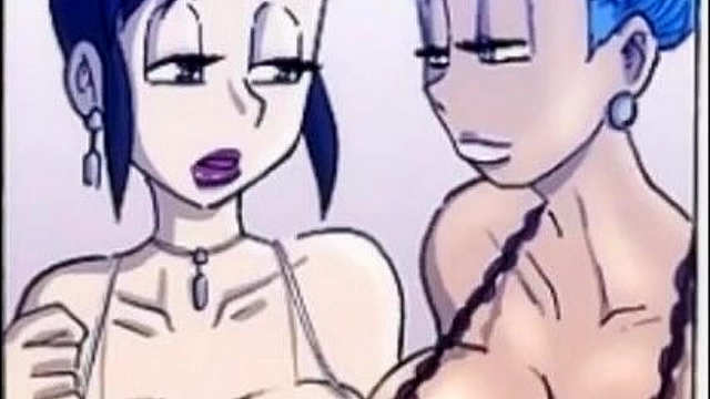 Dragon Balls Z: Mothers Playground 2 - Chi-chi wakes up Gohan with a boobjob