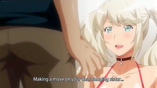 I Want to be Squeezed by My Lewd Older Sister 2 - Dirty older sister fucks brother for cum facial