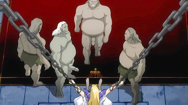 Ride of the Valkyrie 1 - Maiden Valkyrie has chastity belt ripped off and fucked by big ogre cocks