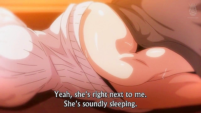 Master Piece 2 - Busty anime schoolgirls dressed as angel and devil give double blowjob