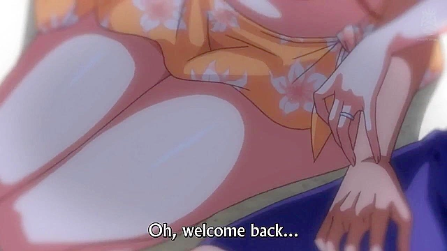 Master Piece 2 - Busty anime schoolgirls dressed as angel and devil give double blowjob