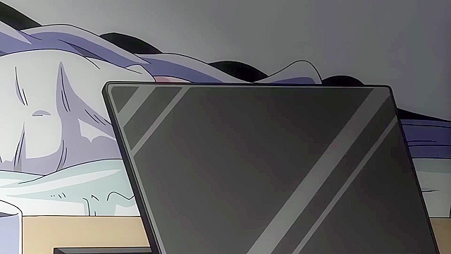 Lady Who Wants to Order a Delivery Cock 1 - Horny hentai girl gets hard dick delivered