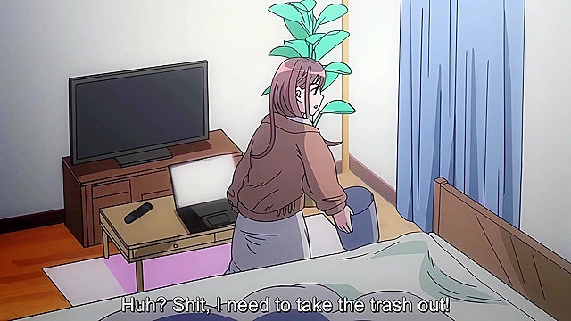 Lady Who Wants to Order a Delivery Cock 1 - Horny hentai girl gets hard dick delivered