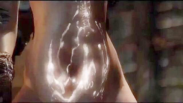 Sexy babe from skyrim gets her tight ass destroyed by monster futa cock