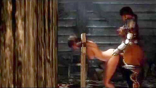 Sexy babe from skyrim gets her tight ass destroyed by monster futa cock