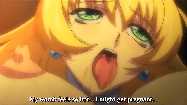 Cute princess is chained up and face fucked by monsters