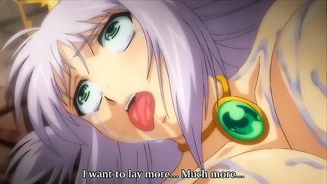 Cute princess is chained up and face fucked by monsters