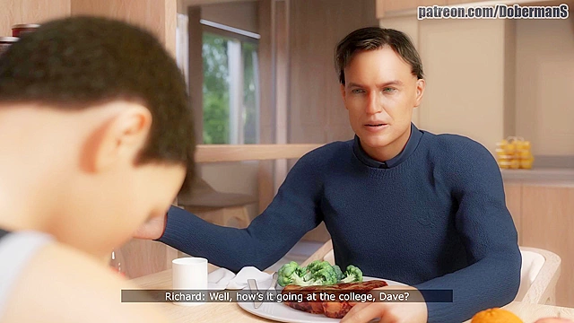 3D Taboo Porn - Son with monster dick fucks his busty and curvy mom