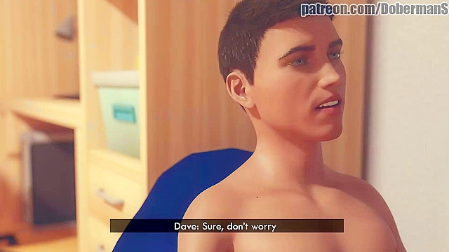 Sleeping stepmom gets her mouth fucked by big dick in dirty 3d comics