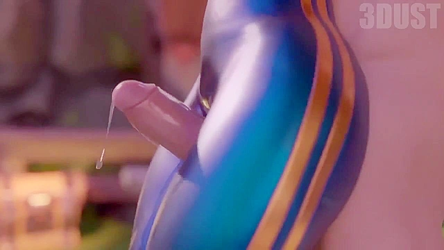 Chun Li's thighjob with cumshot