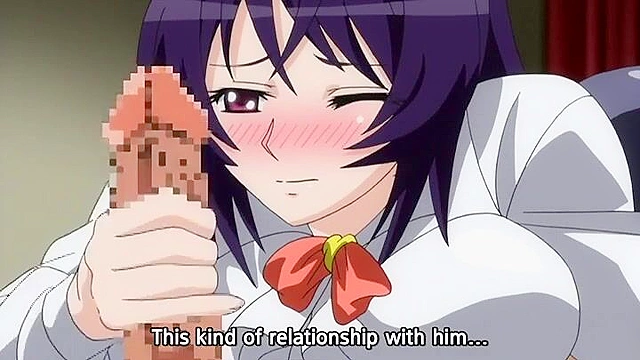 Cosplay Heaven - Busty hentai teacher gets her pussy licked at school